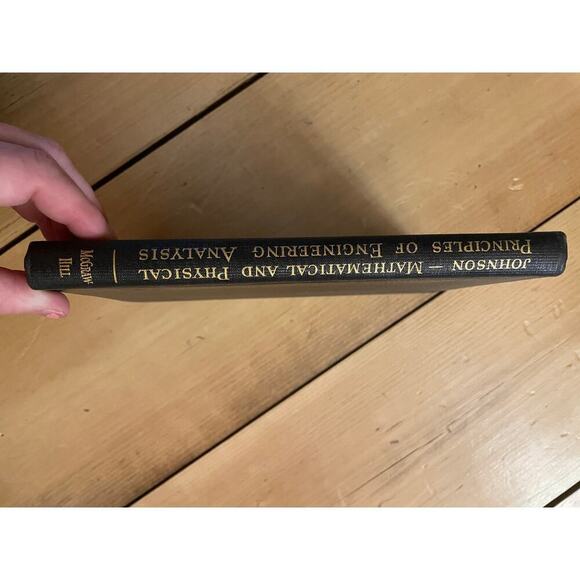 Mathematical & Physical Principles Of Engineering Analysis by W. Johnson 1944 HC - Picture 2 of 5